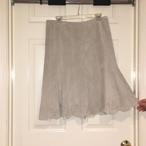 June suede skirt